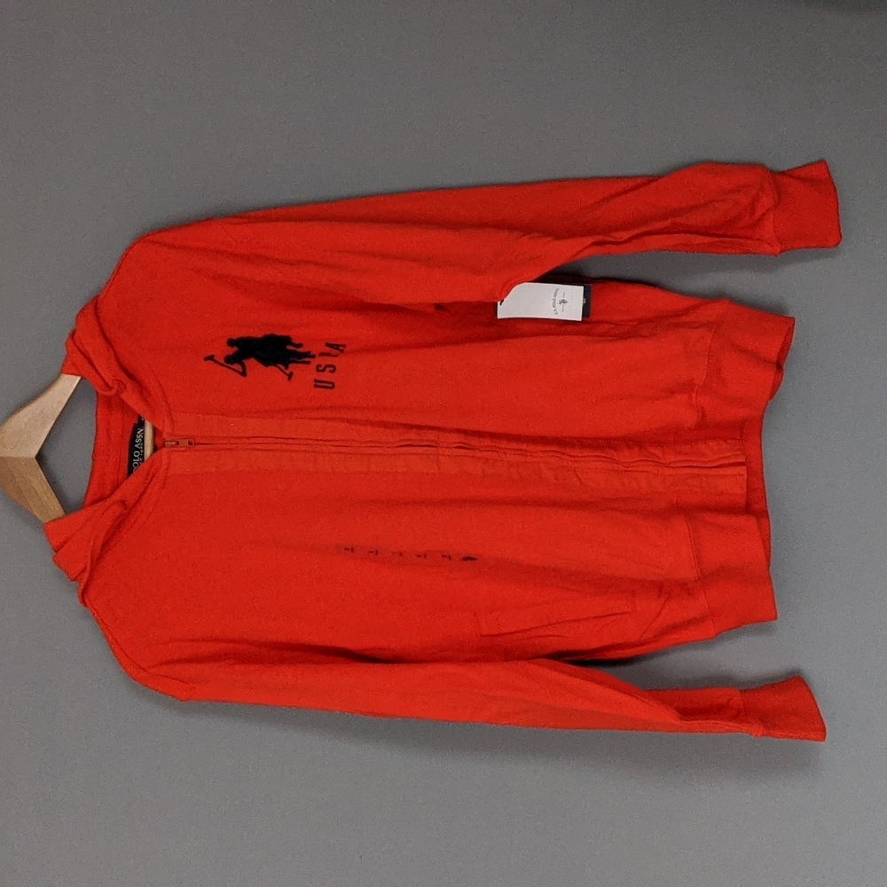 Orange Polo Hoodie